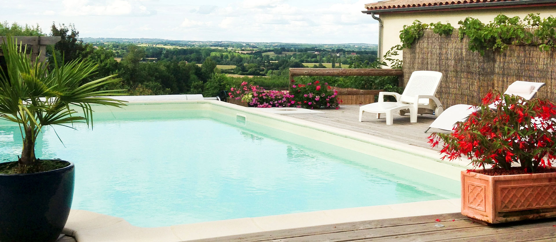 View from the top terrace